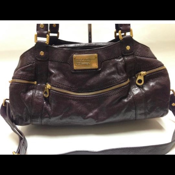 Marc by Marc Jacobs Classic Q Deep Purple Leather - Picture 3 of 15